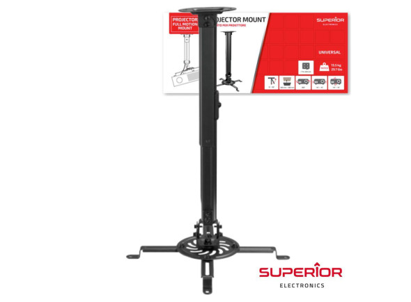 Suporte Vídeo projetor Tecto 360º Suporte Vídeo projetor Tecto 360º